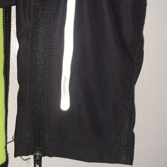 Skechers Performance Black & Neon Yellow Reflective Athletic Pants M - Picture 5 of 10